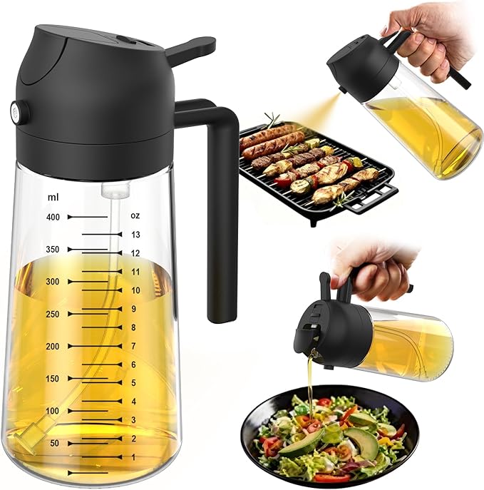2 in 1 Olive Oil Sprayer for Cooking