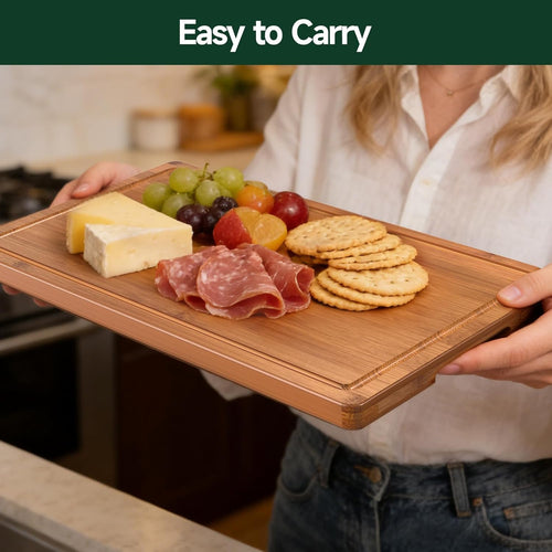 3-Piece Crack-Resistant Wood Cutting Boards