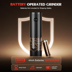 2PC Electric Salt and Pepper Grinder Set