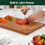 3-Piece Crack-Resistant Wood Cutting Boards