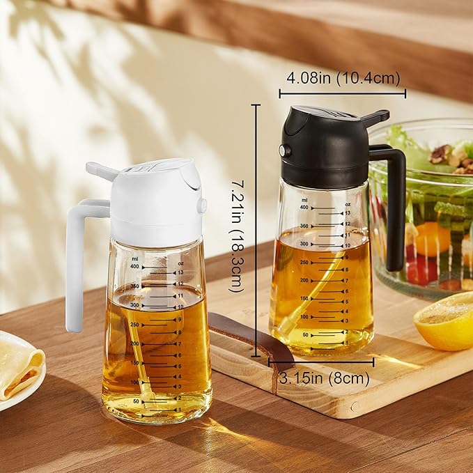 2 in 1 Olive Oil Sprayer for Cooking