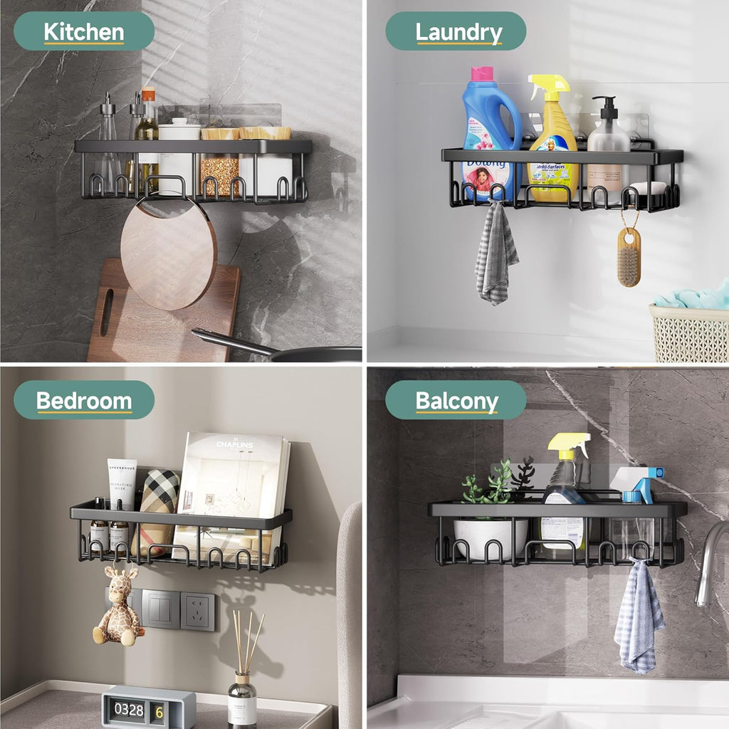 6-Pack Bathroom Organizers and Storage Shelves