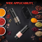 2PC Electric Salt and Pepper Grinder Set