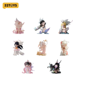 52TOYS SLEEP Fable Series Toy Kawaii Creative Gift Room Decor Desktop Decoration Gift for Birthday Party Figure Action Figurine