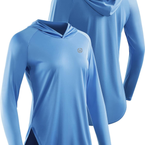 Women'S Sun Protection Running Shirts Workout Athletic Shirts with Hoods