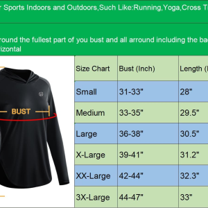 Women'S Sun Protection Running Shirts Workout Athletic Shirts with Hoods