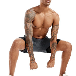 Men'S 2 in 1 Running Shorts 5 in or 7 in Quick Dry Gym Athletic Workout Shorts for Men with Phone Pockets